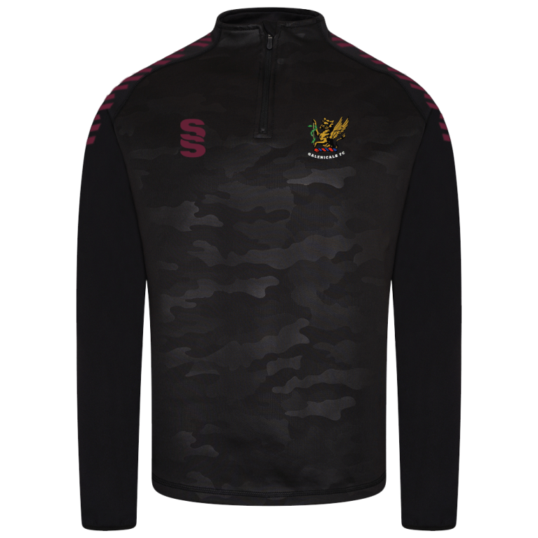 Galenicals FC - Camo 1/4 Zip Performance Top