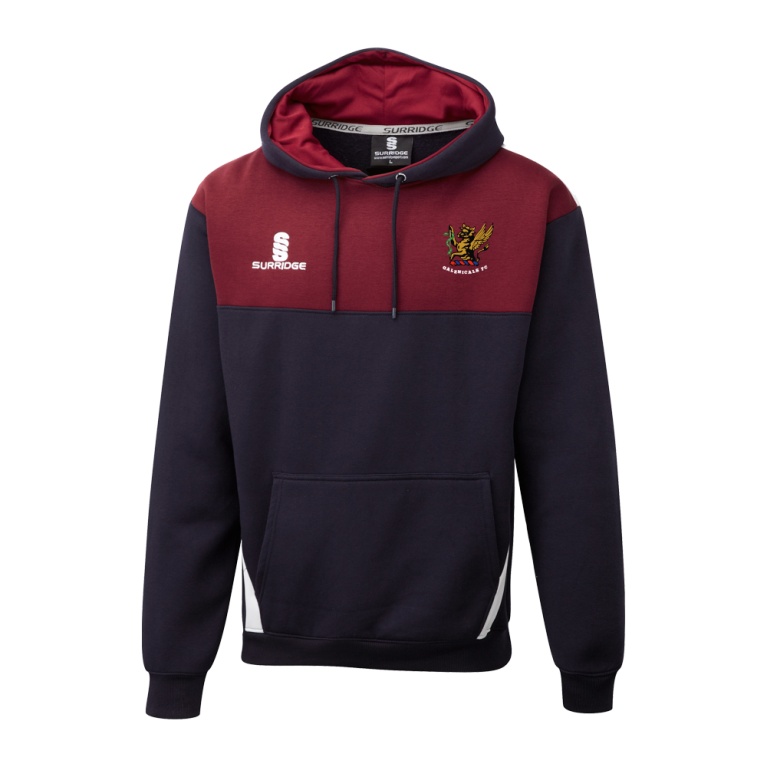 Blade Hoody : Navy / Maroon / White